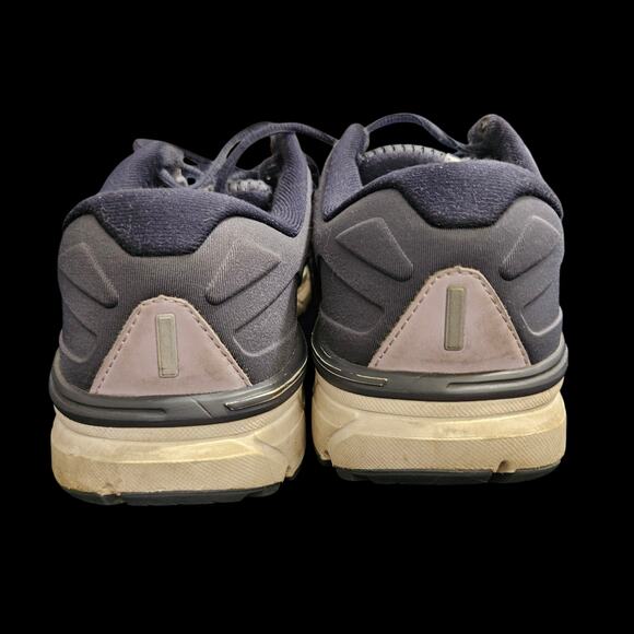 Brooks Dyad 11 Men’s Size 9.5 Wide Running Shoes Gray Black No Insoles Damage - Picture 6 of 8